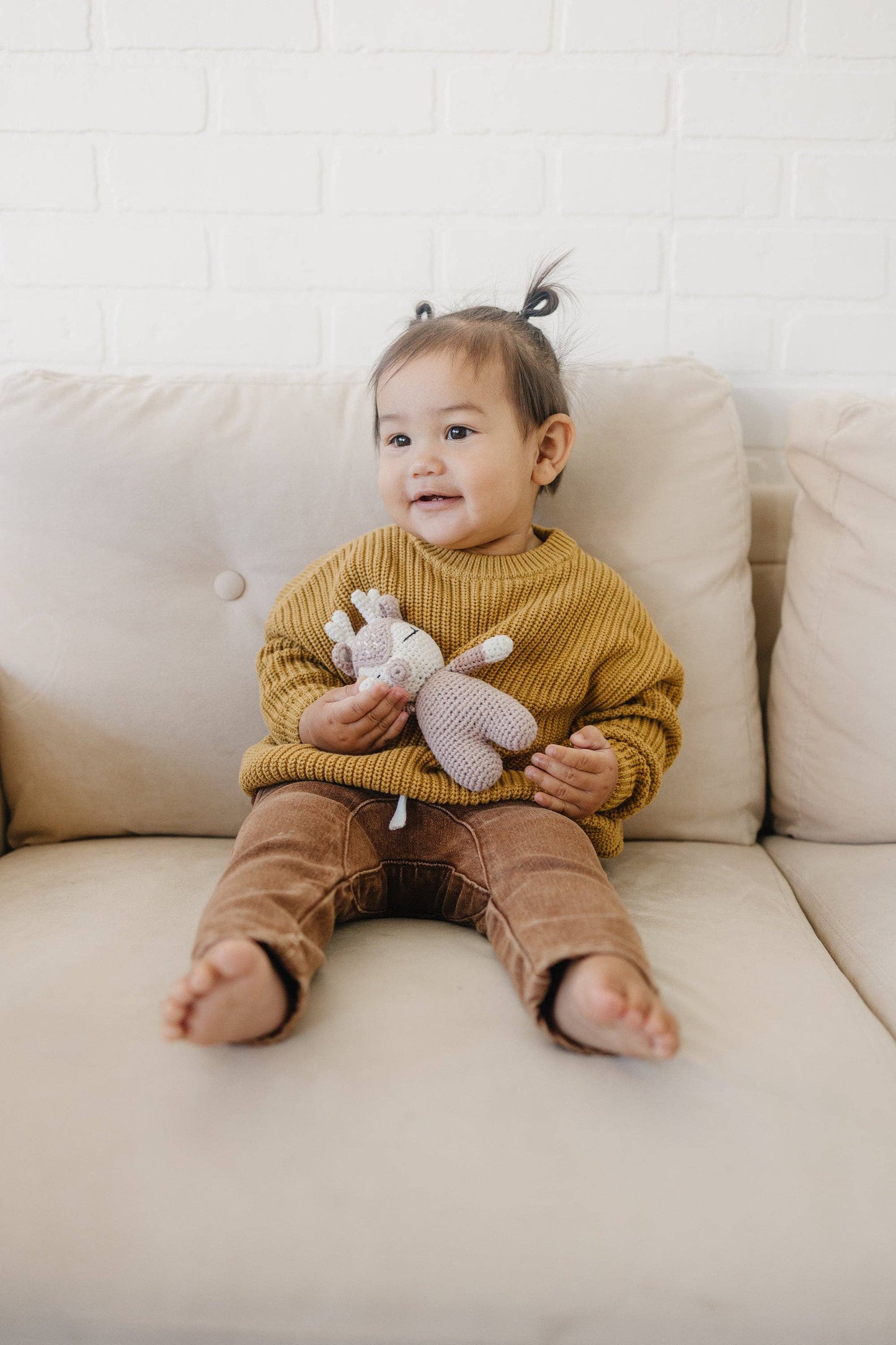 Oversized Chunky Knit Baby Sweater