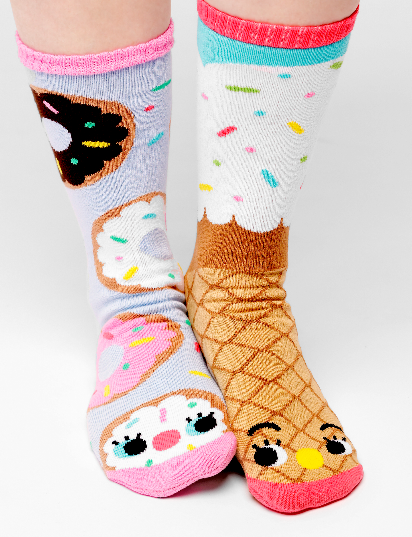 Donuts & Ice Cream Mismatched Socks