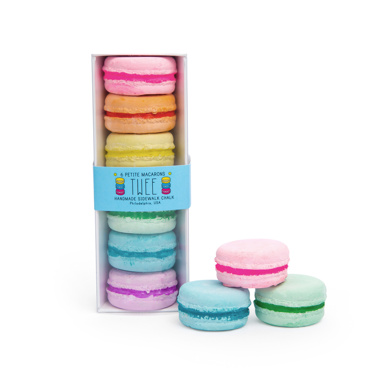 Fancy Macaron Handmade Chalk